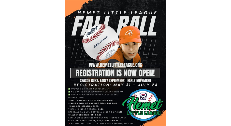 Fall 2025 Registration