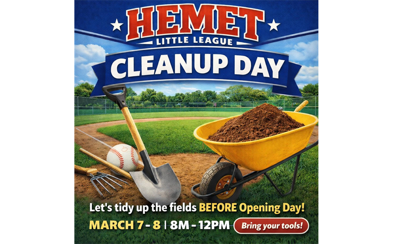 Clean Up Day March 7 & 8